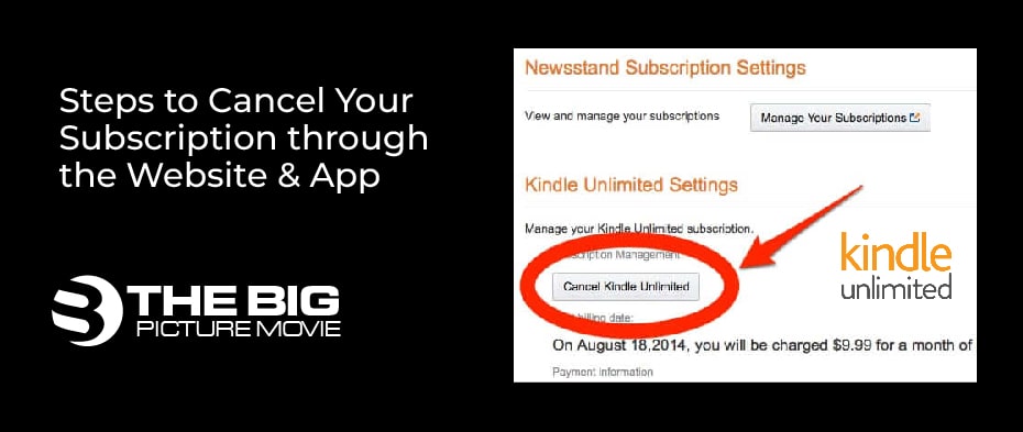 how to cancel kindle unlimited on iphone