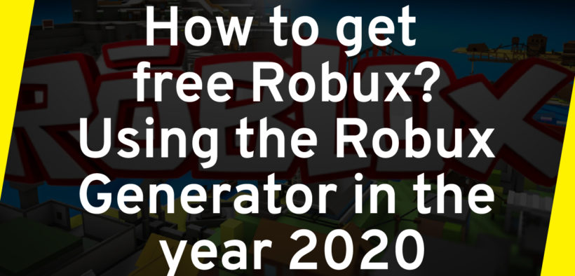 Robux Generator 2021 Free