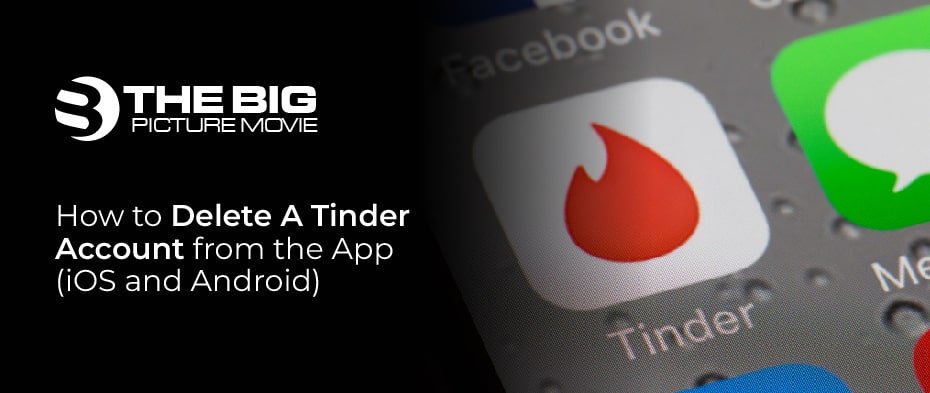 how to delete tinder account