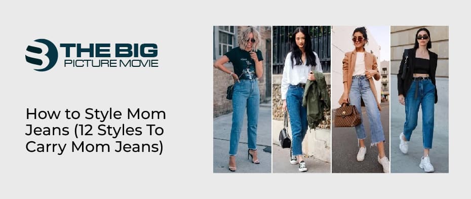 how to style black mom jeans