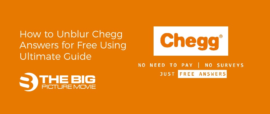 How to unblur Chegg