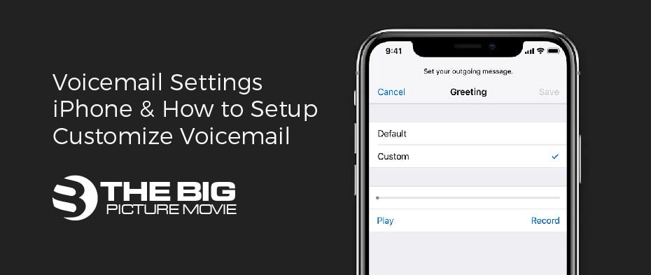 voicemail settings iPhone
