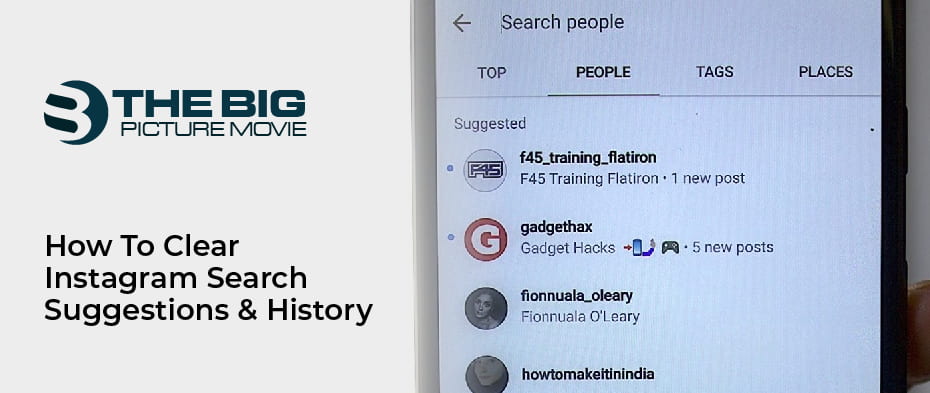 How To Clear Instagram Search Suggestions & History