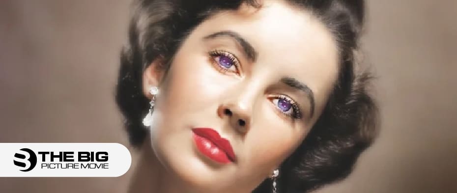 Elizabeth Taylor, had Purple Eyes