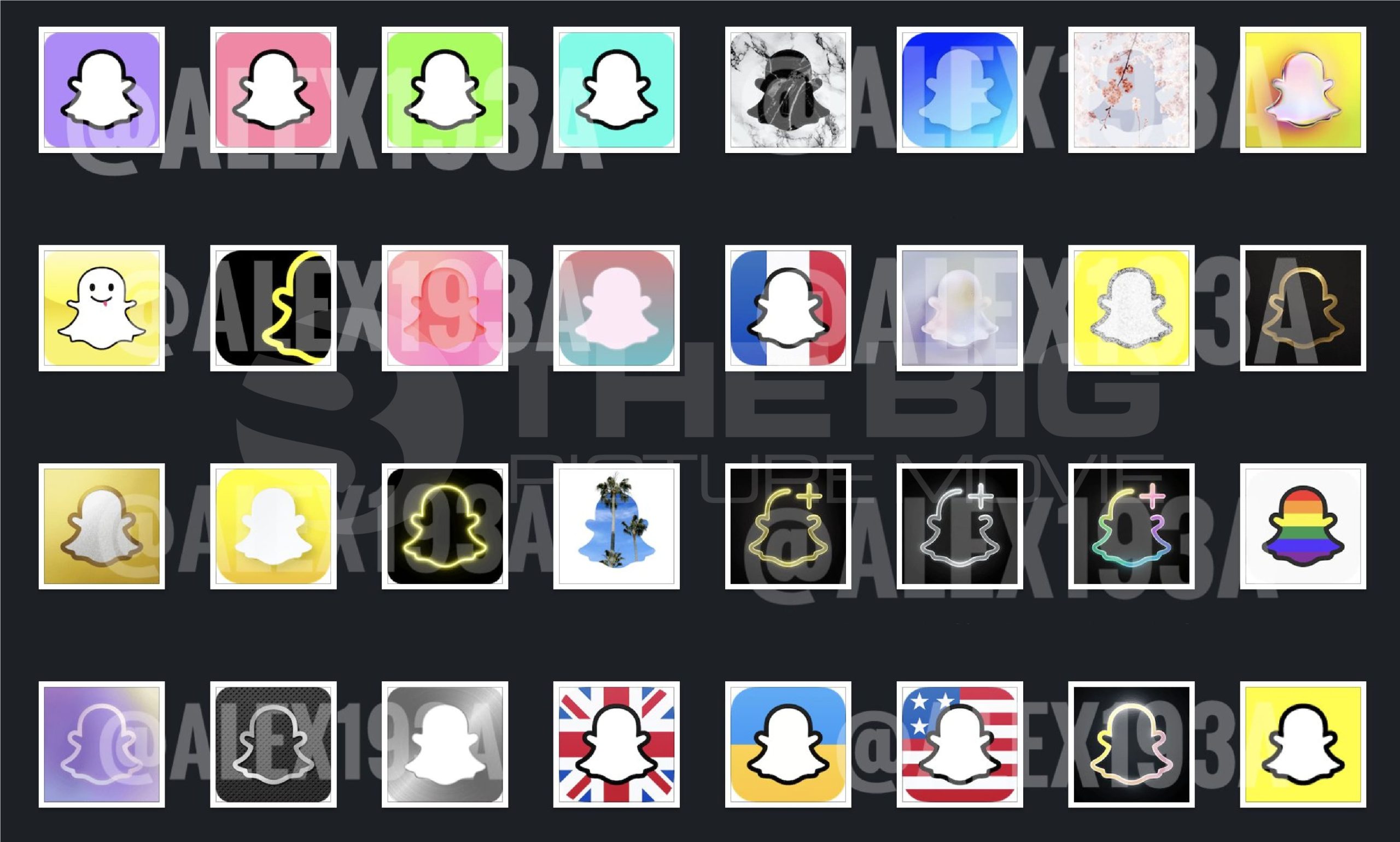 Exclusive Snapchat Icons