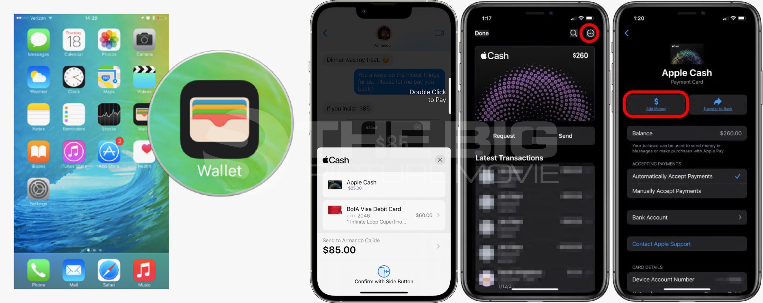 Add money to apple pay without credit card
