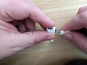 Pull Off the Earbud Tip from the Base