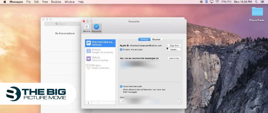 How to Sign Out iMessage on Mac via Settings